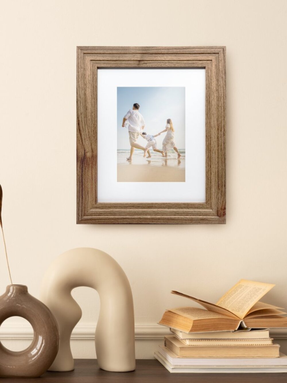 OneDesign Home 8x10 Wood Tabletop Picture Frame